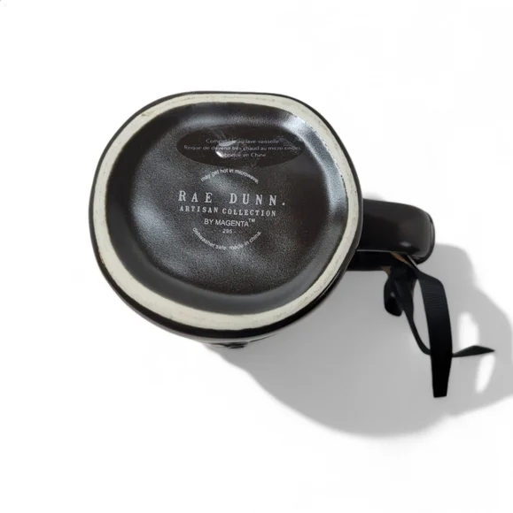 Rae Dunn Trick or Treat with Crow Double-sided Mug black - Picture 6 of 6